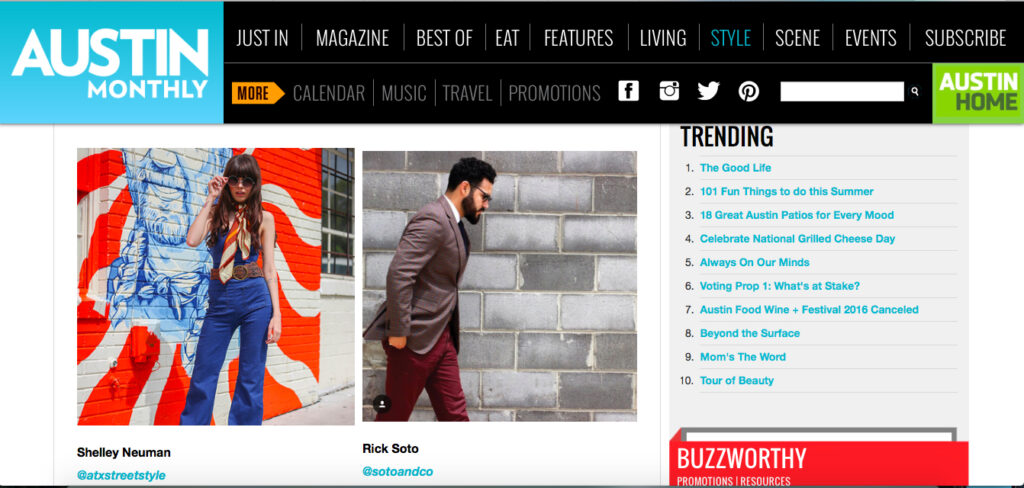 Rick Soto - Austin Monthly
